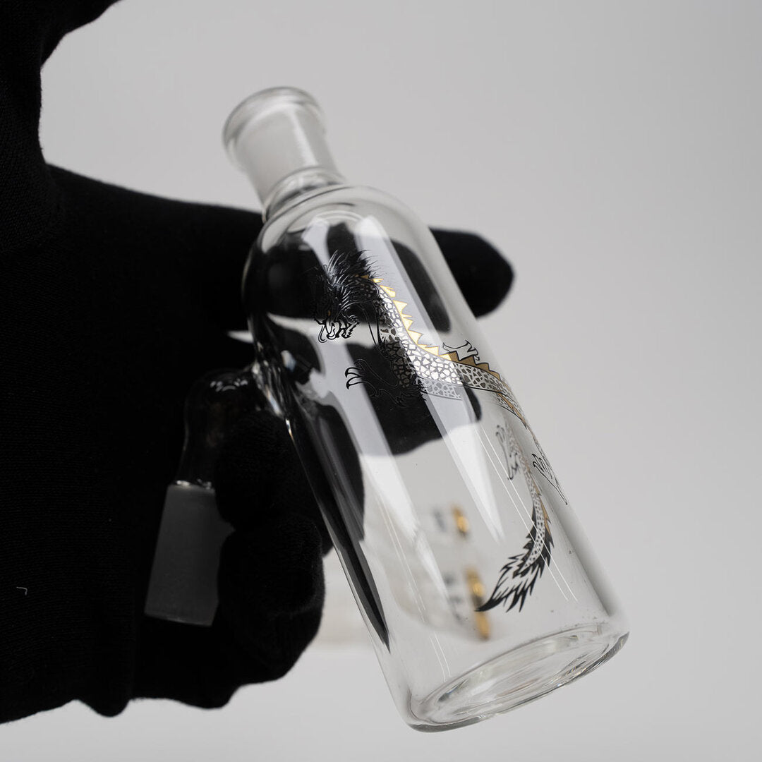 Black Leaf Glas-Wasserpfeife Ice Golden Dragon mit Vorkühler