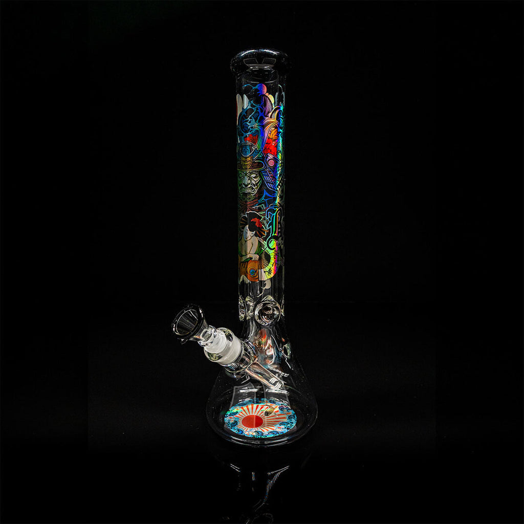 Produktfoto: Black Leaf Ronin Geisha Glas-Wasserpfeife Set, 400 mm
