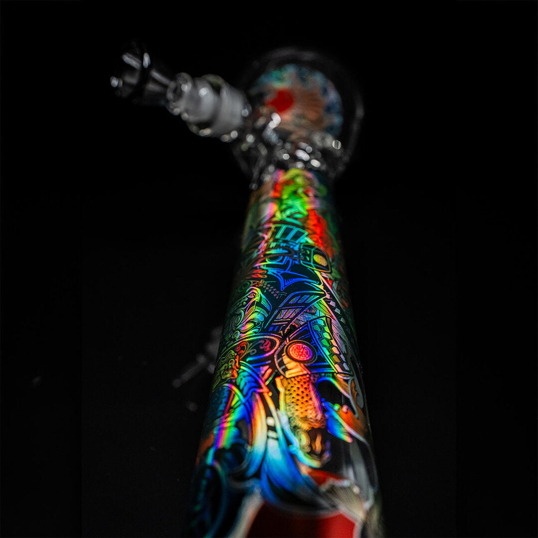 Produktfoto: Black Leaf Ronin Geisha Glas-Wasserpfeife Set, 400 mm