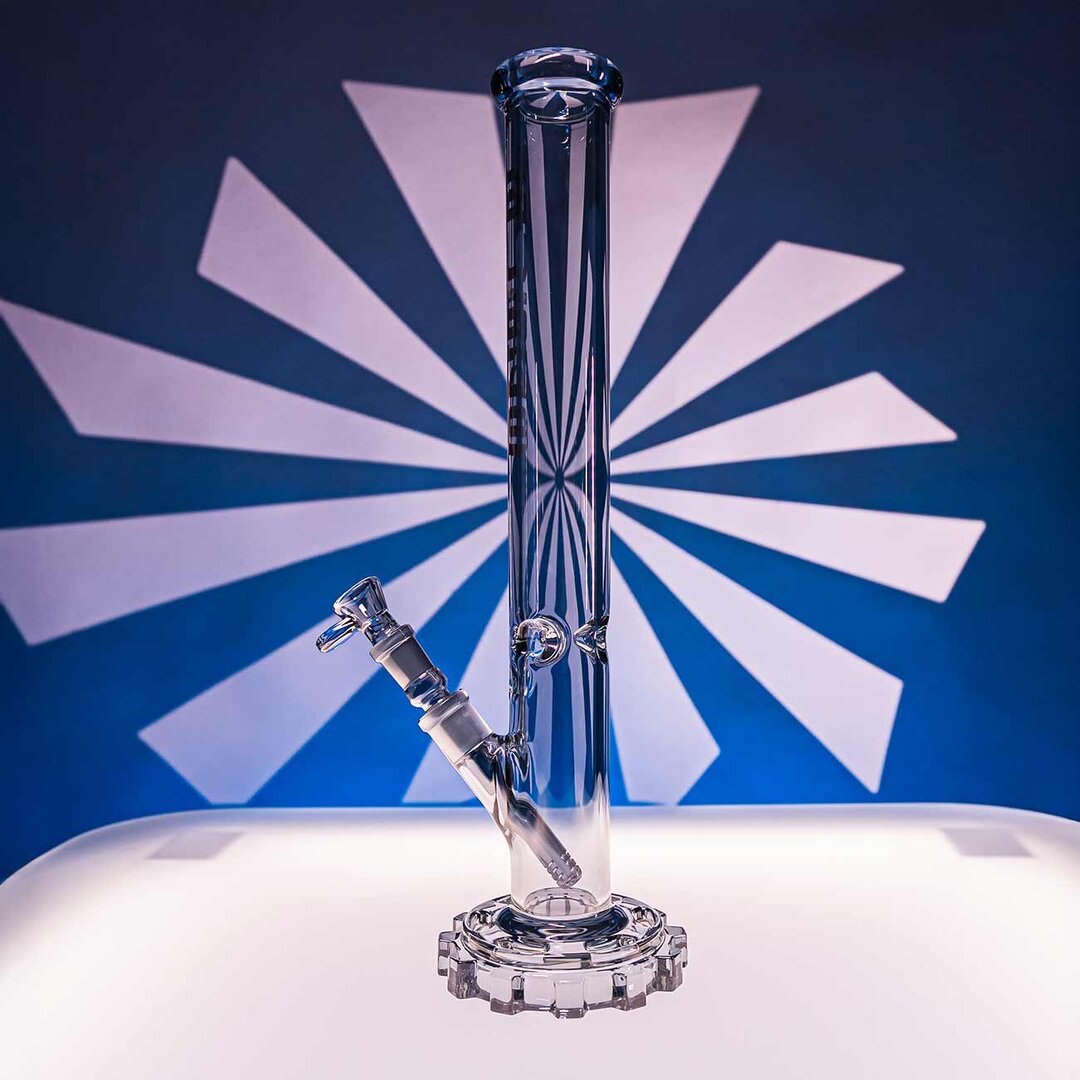 Produktfoto: BLAZE GEAR Zylinder-Wasserpfeife Grau 450 mm