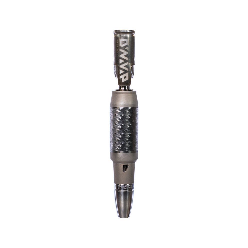 DynaVap VonG X Titan & Edelstahl – Produktansicht