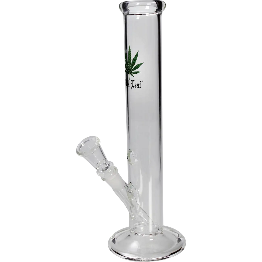 Glas-Wasserpfeife von Black Leaf aus Borosilikatglas mit Rundfuß