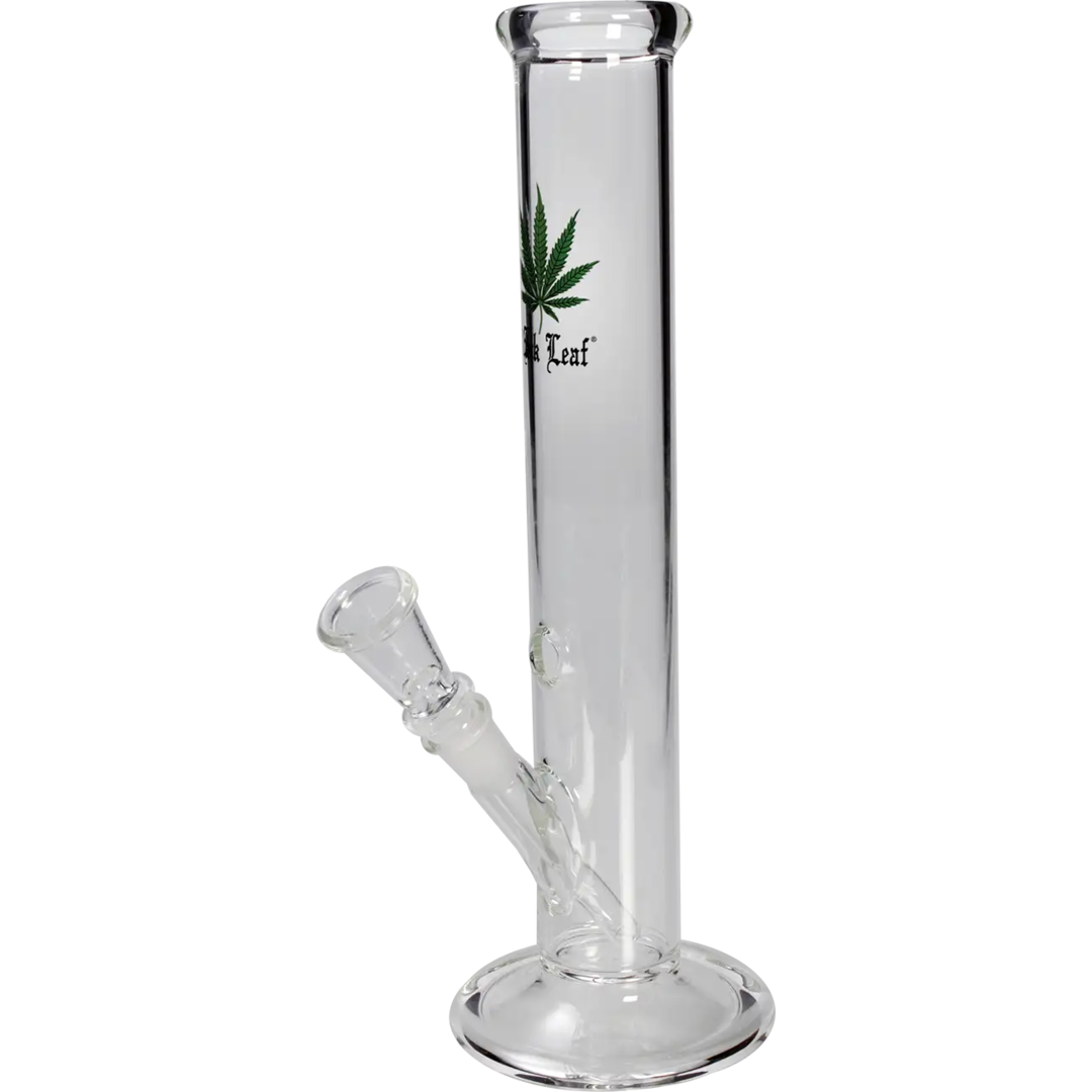 Glas-Wasserpfeife von Black Leaf aus Borosilikatglas mit Rundfuß