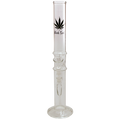 Black Leaf LEAF Ice Zylinder-Glas-Wasserpfeife mit Eiskammer