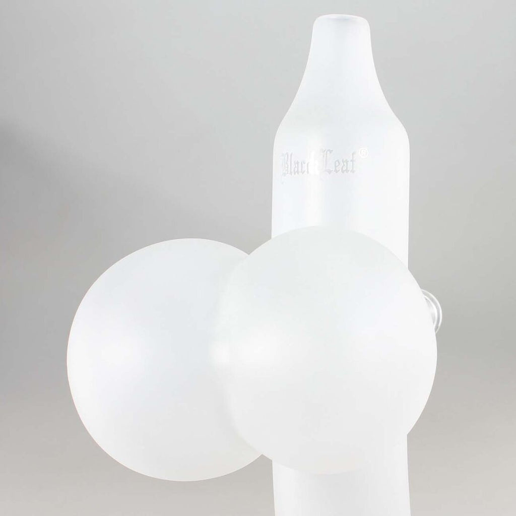Black Leaf DICK Glas-Wasserpfeife sandgestrahlt mit Stecksystem