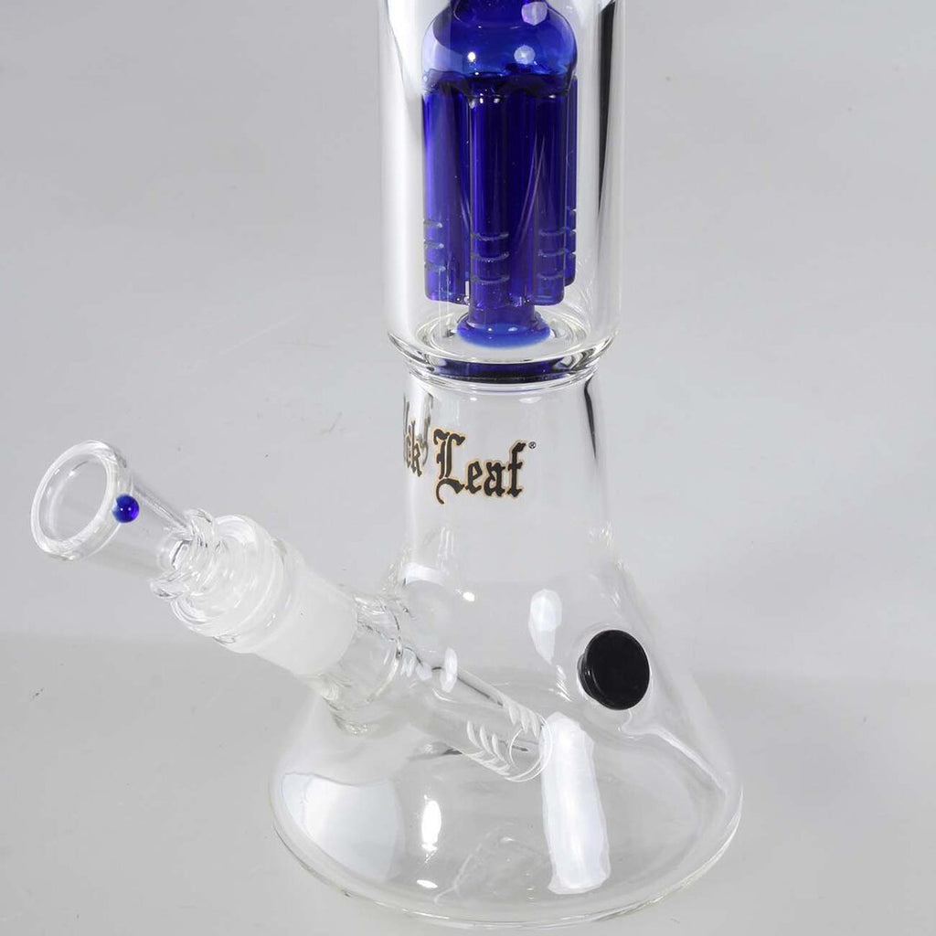 Black Leaf Ice-Wasserpfeife mit sechsarmigem Perkolator