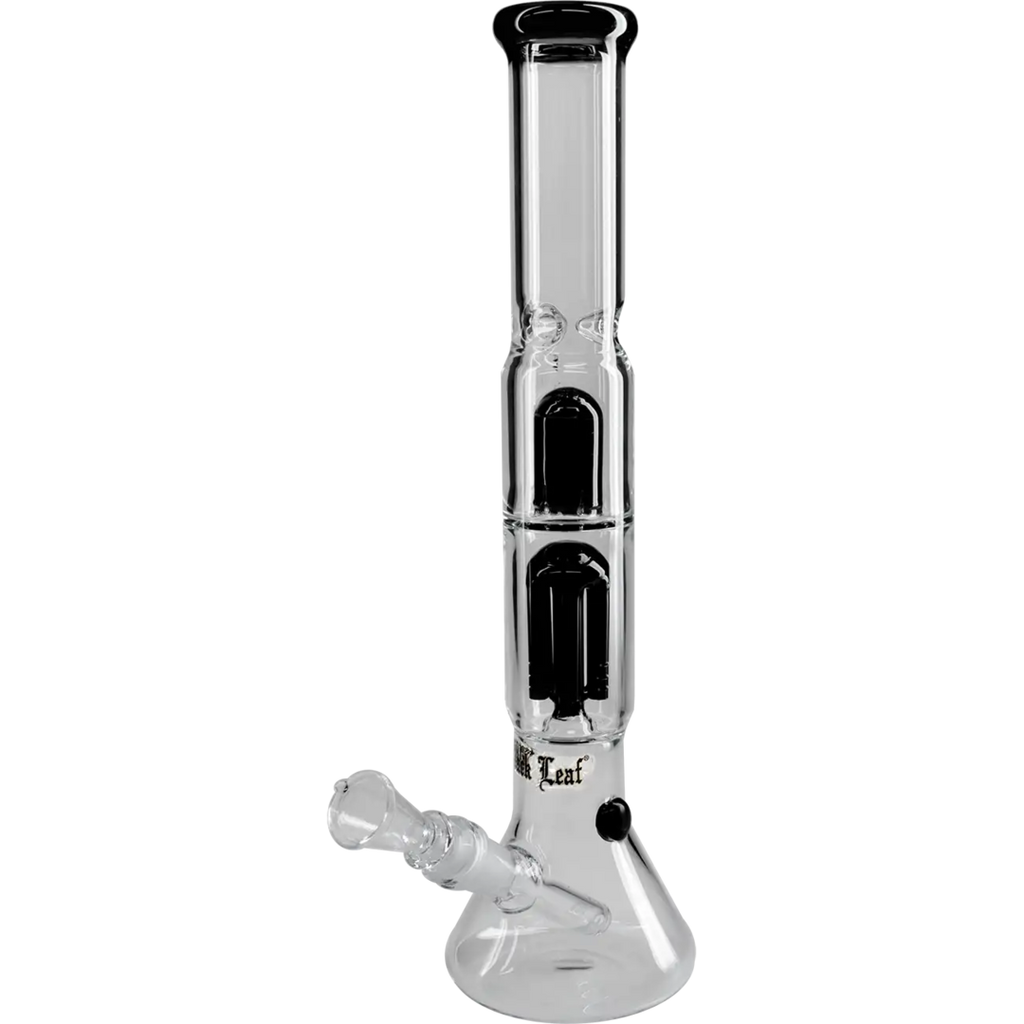 Black Leaf Ice-Wasserpfeife mit sechsarmigem Perkolator