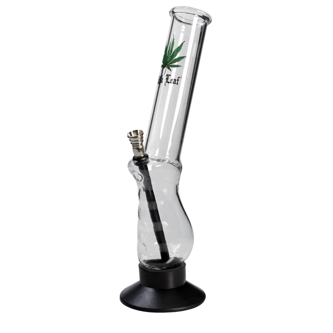 Glaspfeife in Joystickform von Black Leaf aus Borosilikatglas