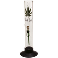 Gerade Glas-Wasserpfeife von Black Leaf aus Borosilikatglas