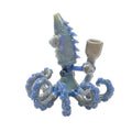 Black Leaf Glas-Wasserpfeife Oktopus II in Blau mit Farbverlauf