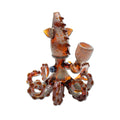 Black Leaf Glas-Wasserpfeife Oktopus II in Rot mit Farbverlauf
