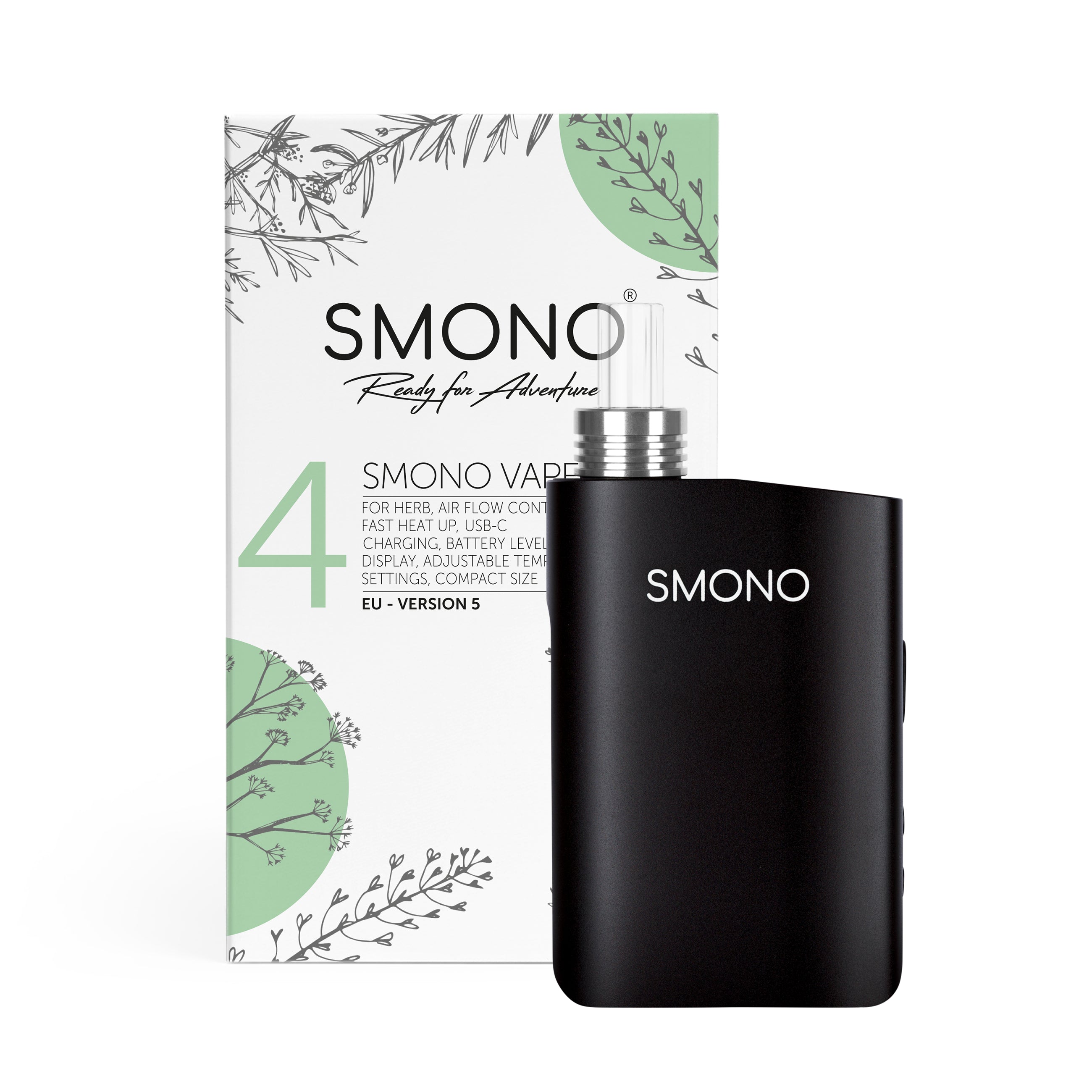 Smono 4.5 Vaporizer – Keramik-Heizkammer – Produktansicht