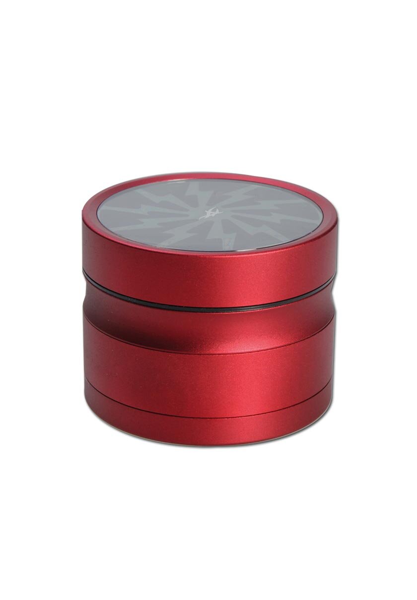 Thorinder Alu-Kräutermühle Limited Edition in Rot und Grün