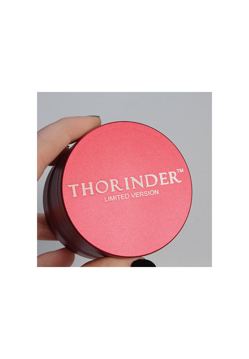 Thorinder Alu-Kräutermühle Limited Edition in Rot und Grün