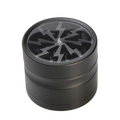 Thorinder Mini Kräutermühle aus Aluminium in Grau, vierteilig, 42 mm hoch