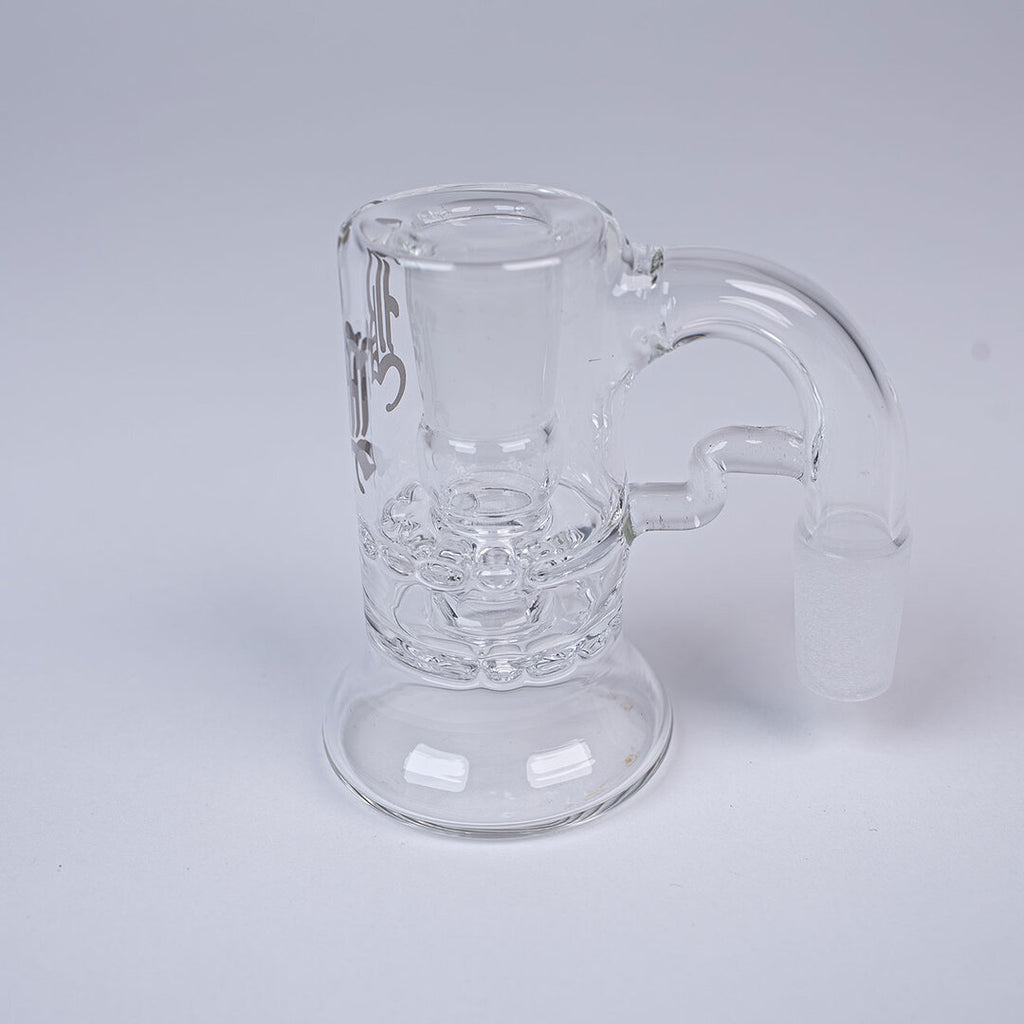 Black Leaf Vorkühler aus Borosilikatglas mit Doppel-Perkolator
