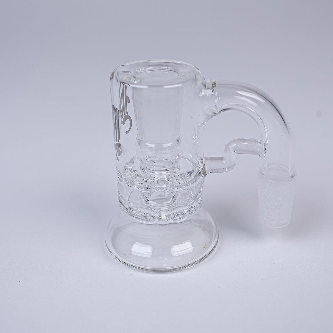 Black Leaf Vorkühler aus Borosilikatglas mit Doppel-Perkolator
