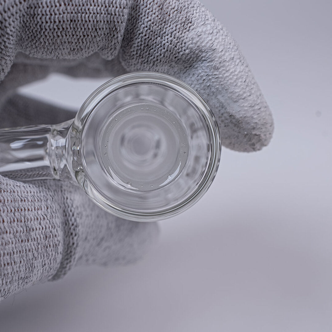Black Leaf Vorkühler aus Borosilikatglas mit Doppel-Perkolator